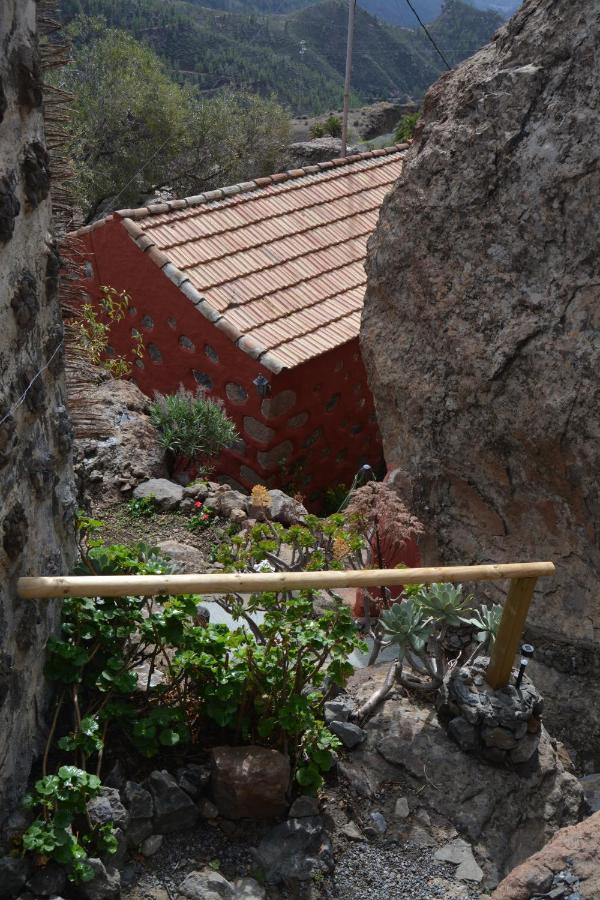 Vila Casa Cueva El Pedregal Tejeda Exteriér fotografie