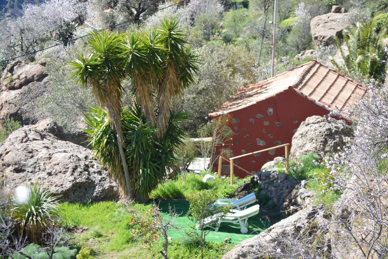 Vila Casa Cueva El Pedregal Tejeda Exteriér fotografie