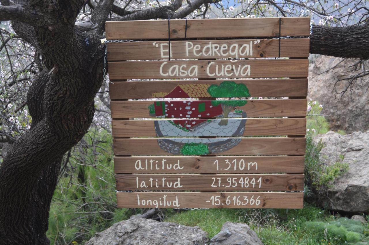 Vila Casa Cueva El Pedregal Tejeda Exteriér fotografie