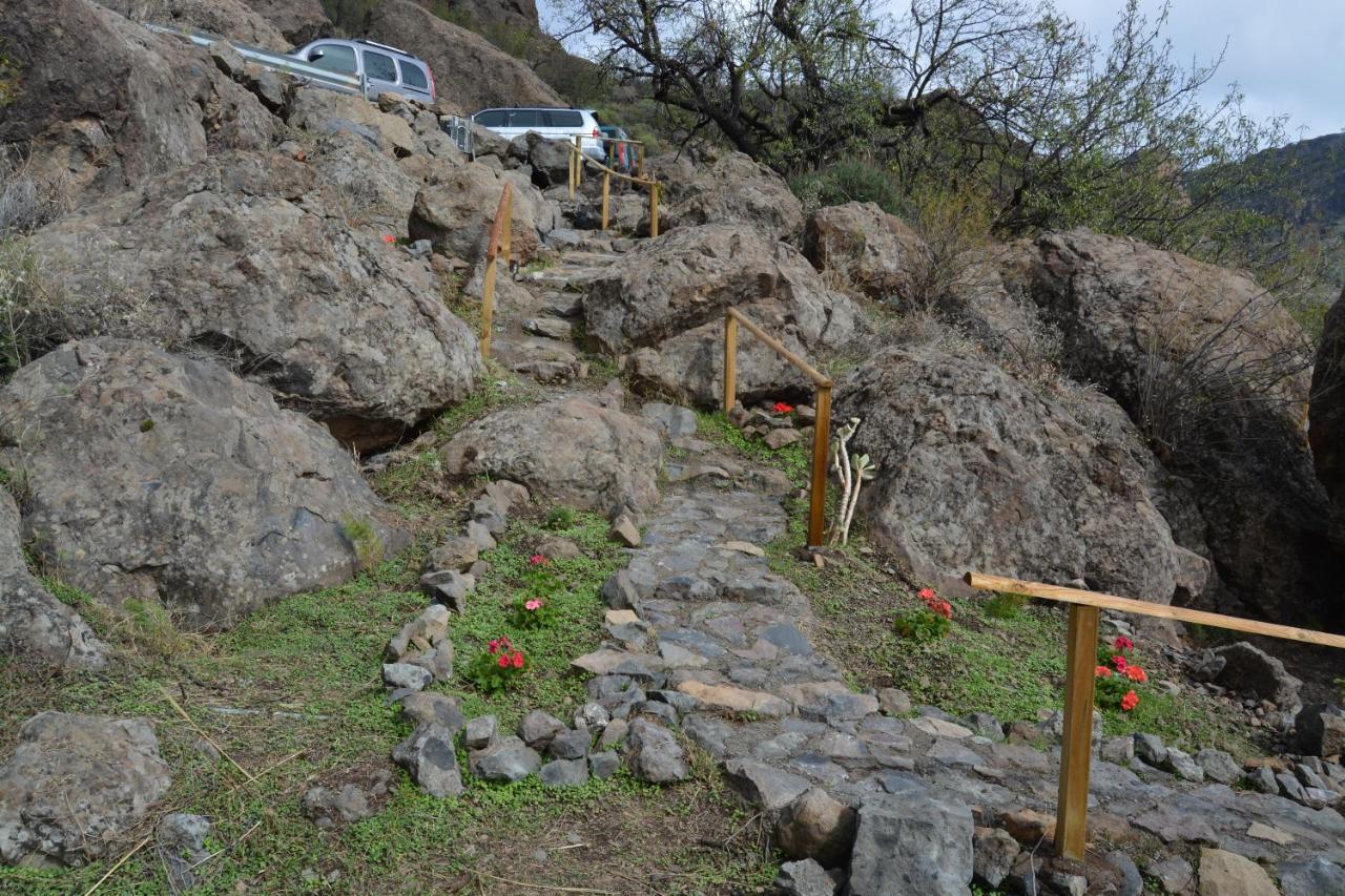 Vila Casa Cueva El Pedregal Tejeda Exteriér fotografie