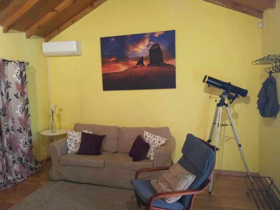 Vila Casa Cueva El Pedregal Tejeda Exteriér fotografie