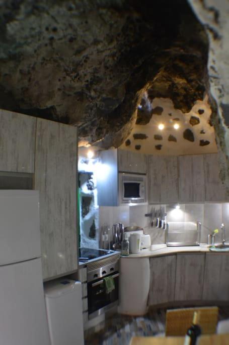 Vila Casa Cueva El Pedregal Tejeda Exteriér fotografie