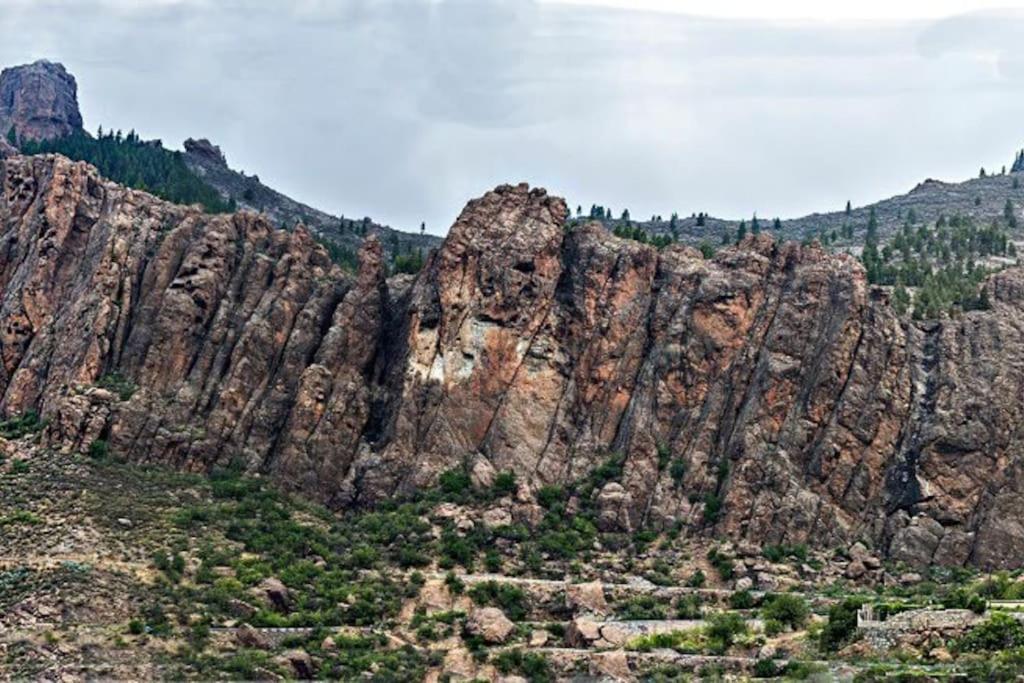 Vila Casa Cueva El Pedregal Tejeda Exteriér fotografie
